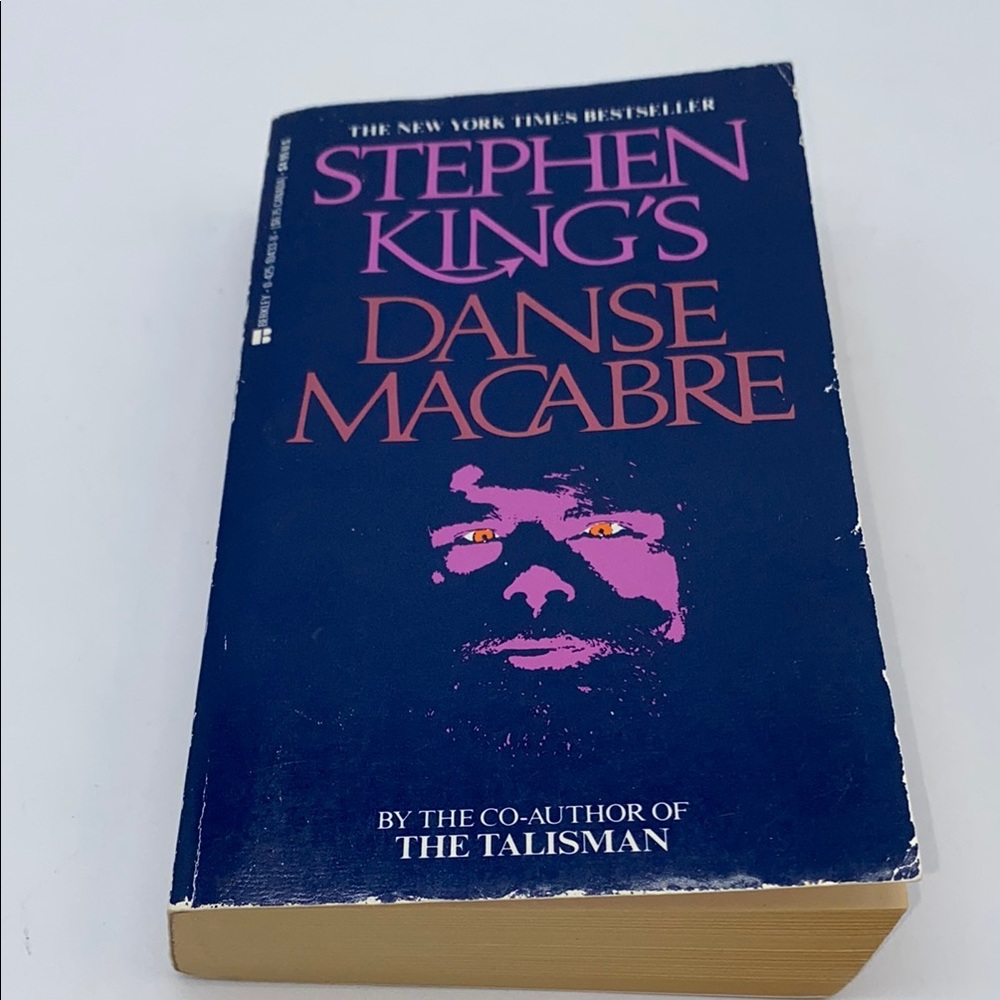 Stephen King's Danse Macabre Softcover Book Horror 1983 Vintage